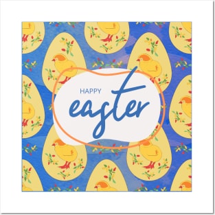 Happy Easter to Every Bunny | one cute chick Posters and Art